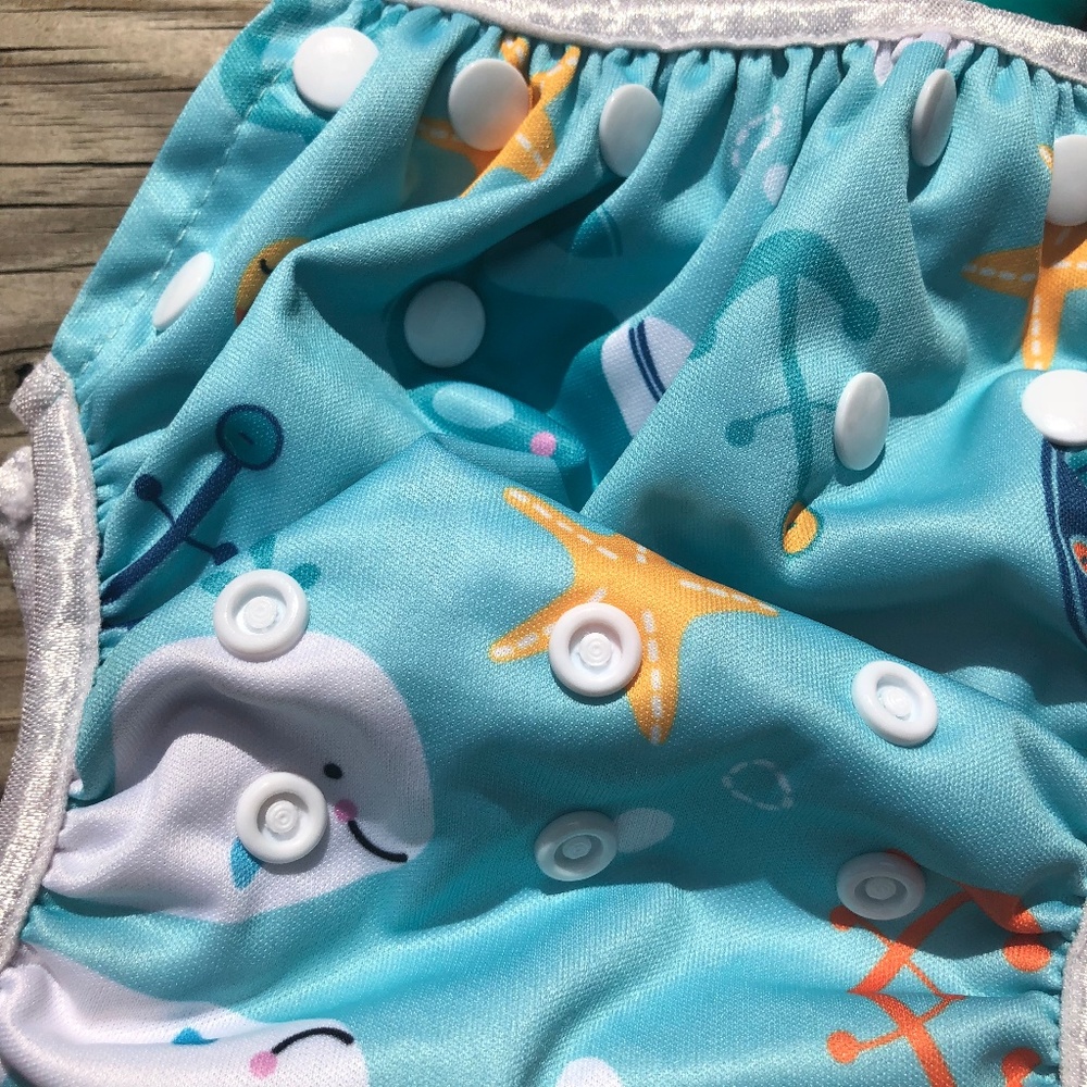 Swim Set (Rashguard + Swim Diapers) - Picture 3 of 5